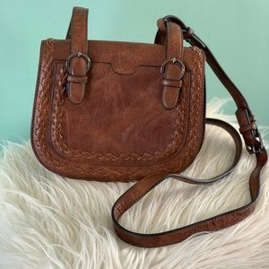 Madison West crossbody satchel bag